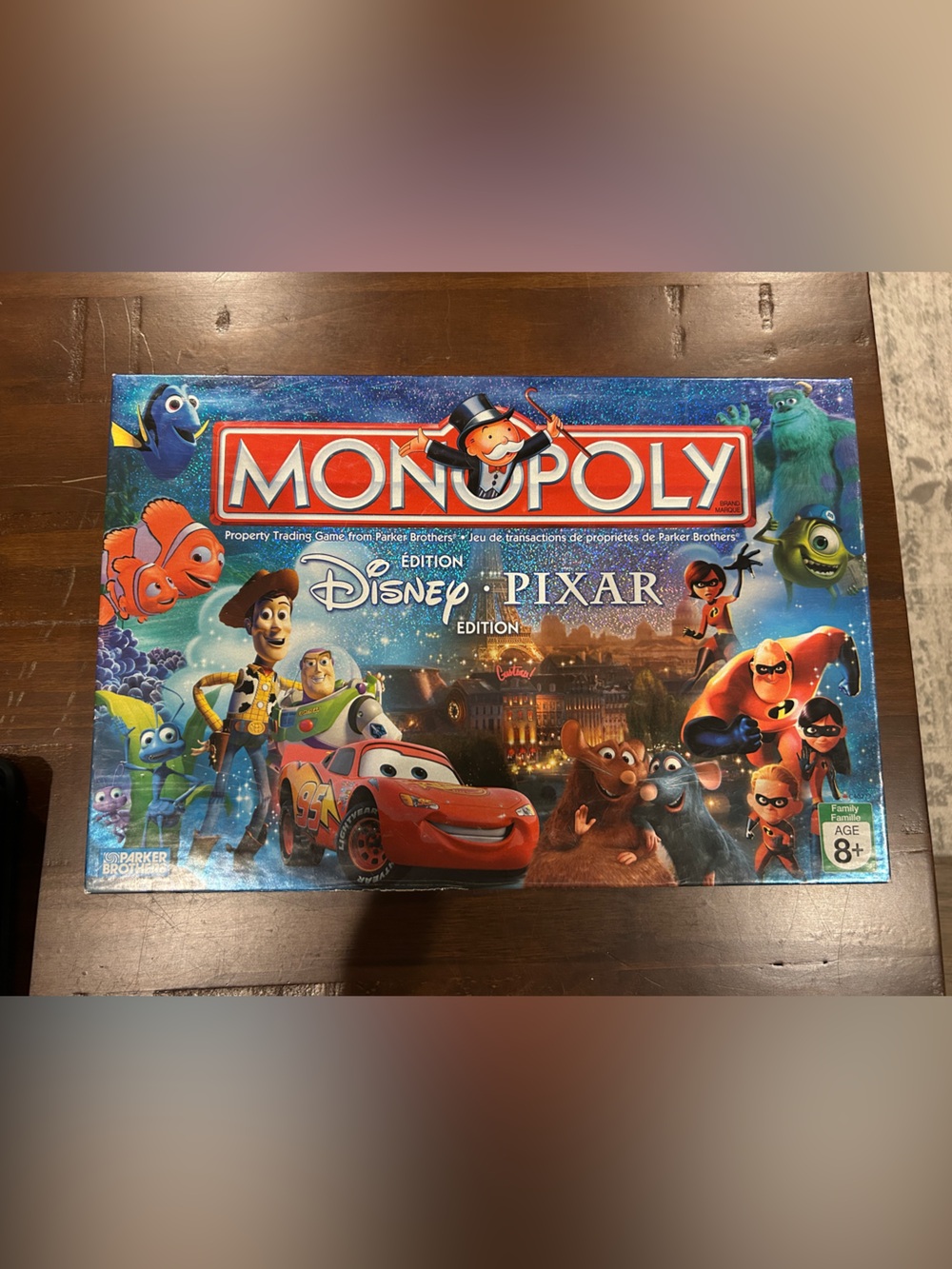 Disney Monopoly Disney Pixar Edition Board Game Set